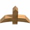 Ekena Millwork Bellingham Rough Sawn Timber Gable Bracket, Western Red Cedar, 36"W x 23"H x 6"D x 6"F, 15/12 Pitch GBW036X23X0606BEL00RWR - alternate 4